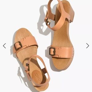 Madewell Akiva clog sandal, 8.5